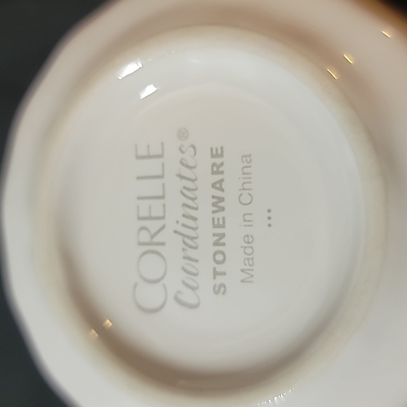 Vintage Corelle Coordinates Callaway, Corelle Green Ivy Coffee Mug Tea Cup (4) - Picture 5 of 6